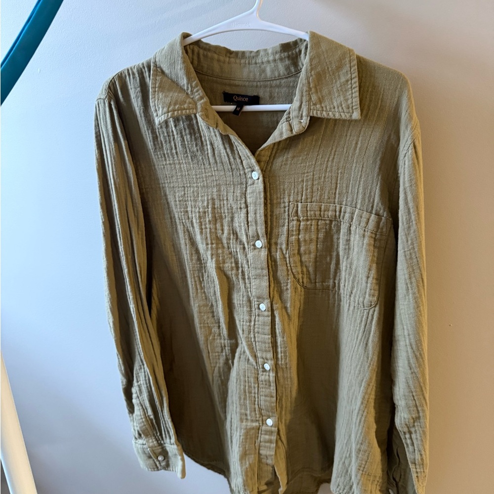 Quince Organic Cotton Gauze Top - Picture 3 of 5